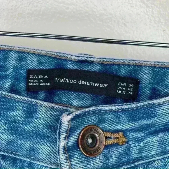 Zara Embroidered Jeans Patchwork - Picture 6 of 11